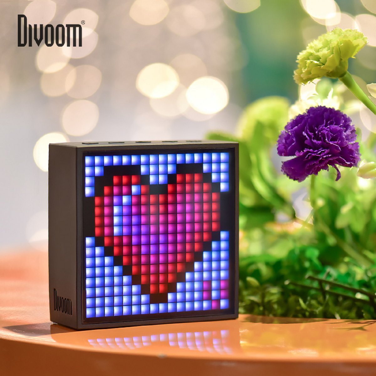 Divoom Timebox-Evo - DSP-tuned 360 Bluetooth Speaker - Black