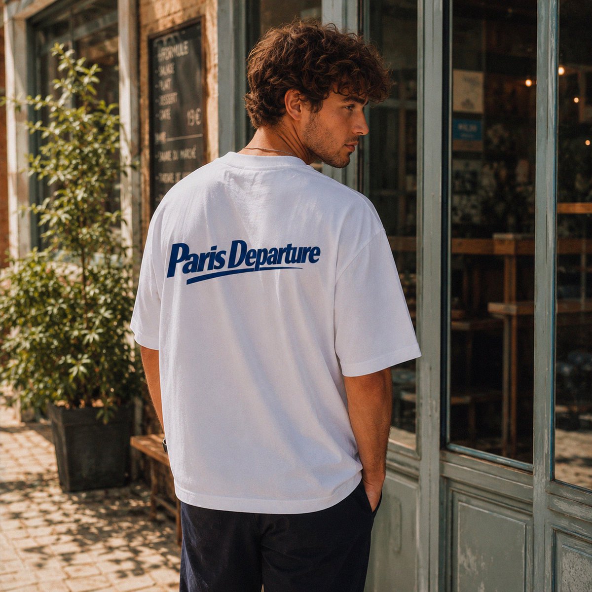 T-shirt Boxy Paris Departure — Beauséjour Orient Express