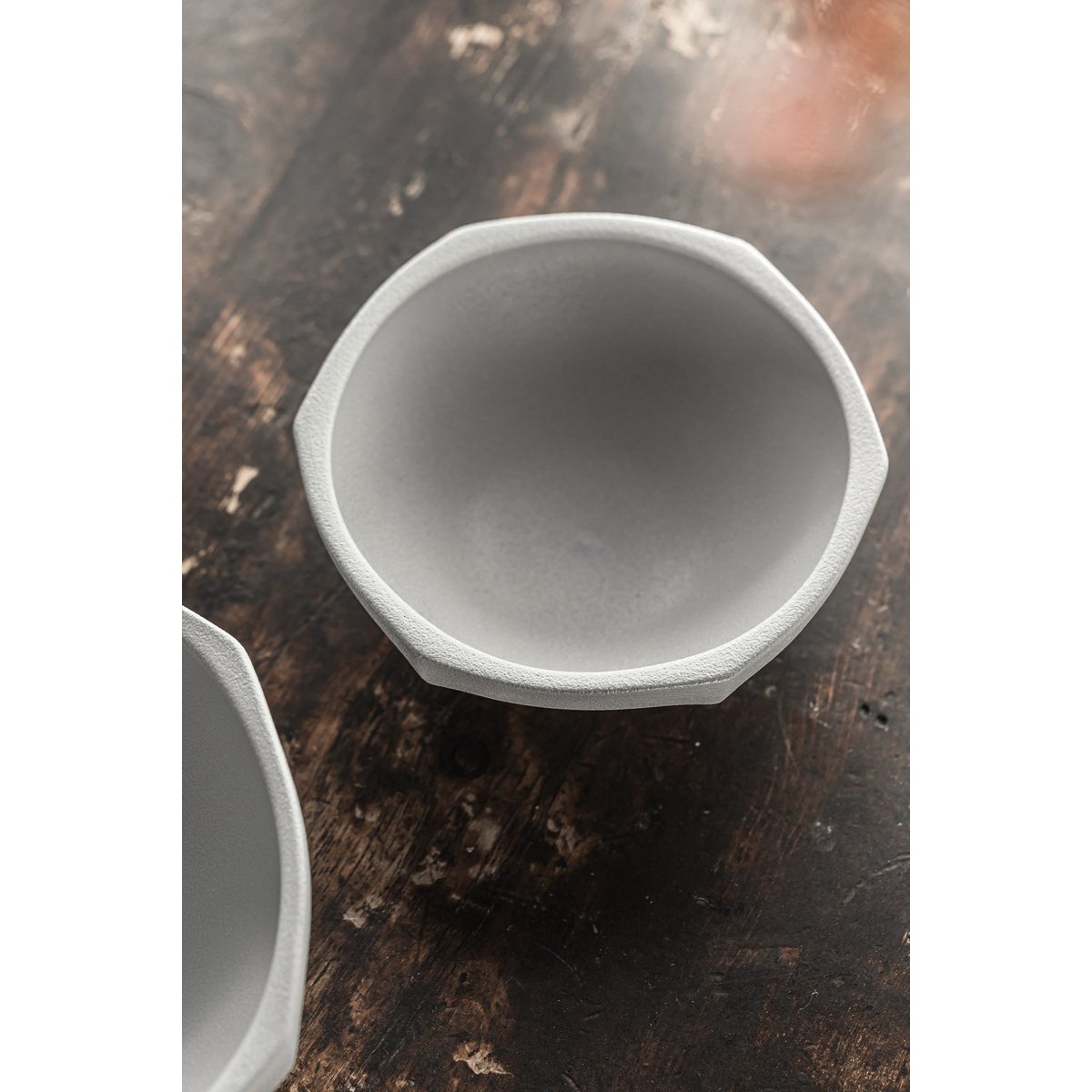 Modern Asian style bowl, high end design and finish, KUNYU22WH