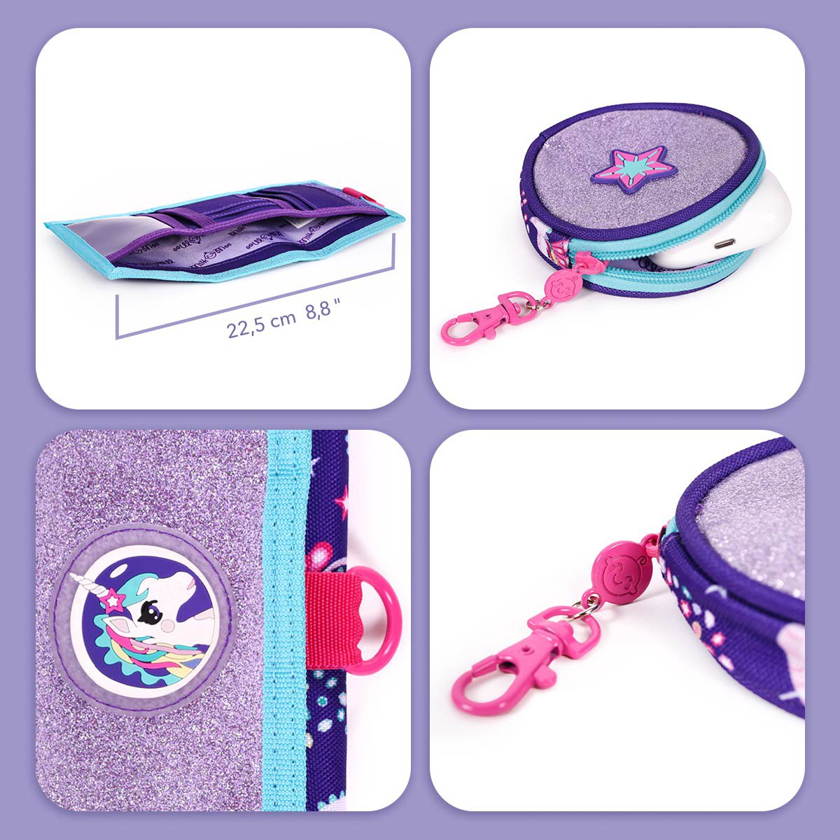 Milk&Moo Kids Wallet and Coin Purse  Ayris