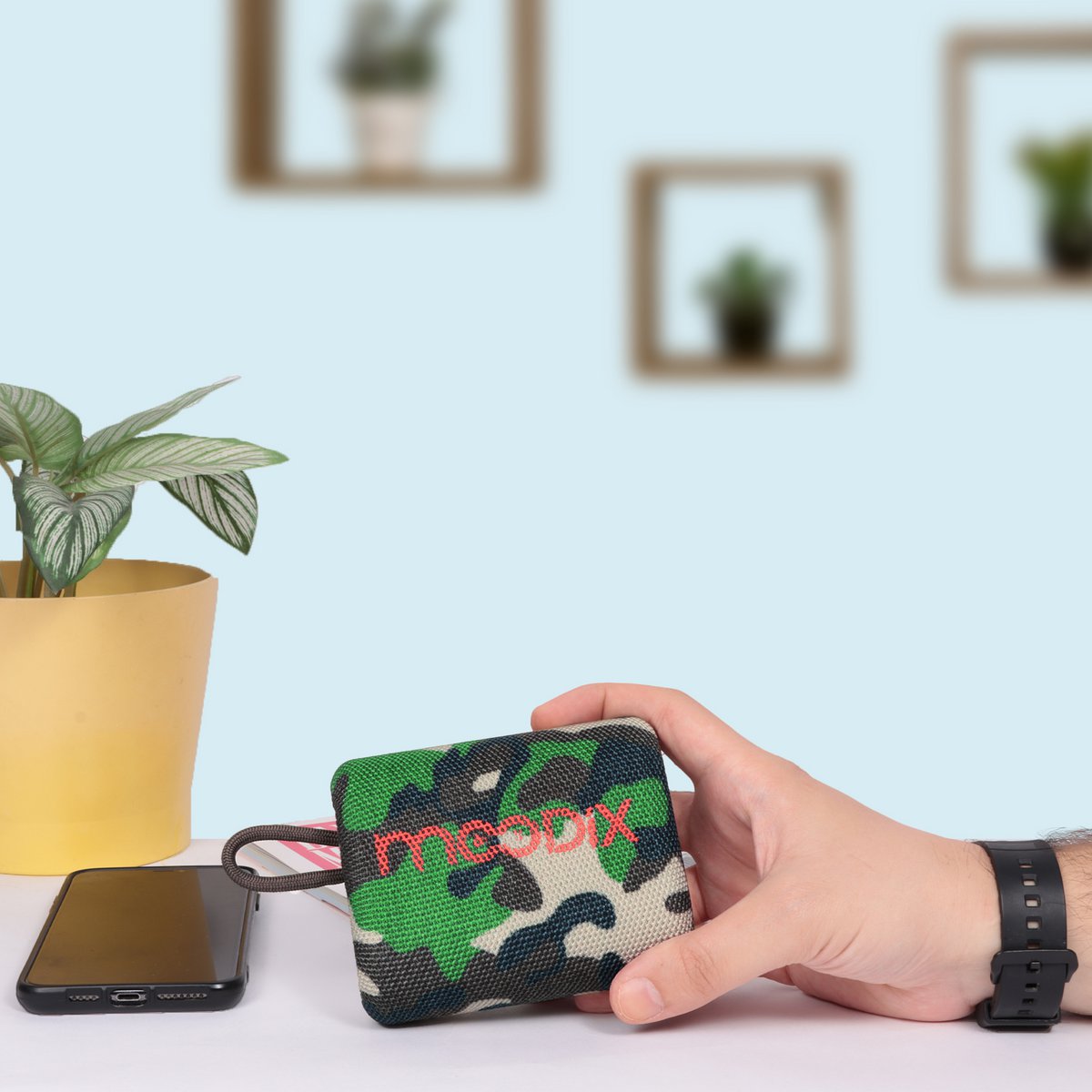 Moodix KI23TM02 Bluetooth Speakers, Camouflage 5W
