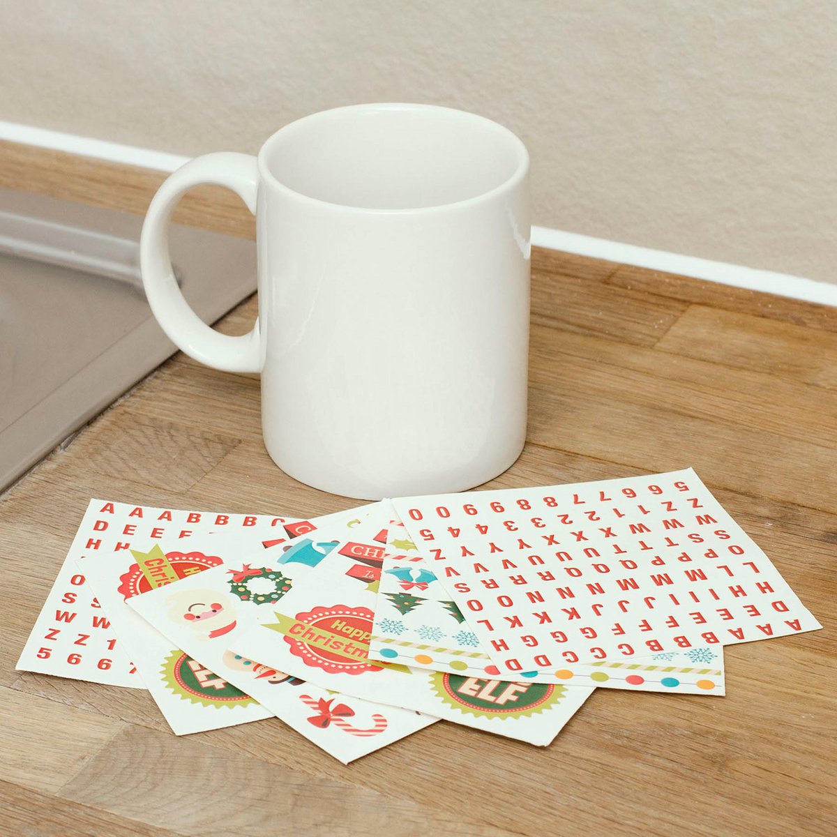 "Make a Christmas Mug" (incl. sticker)