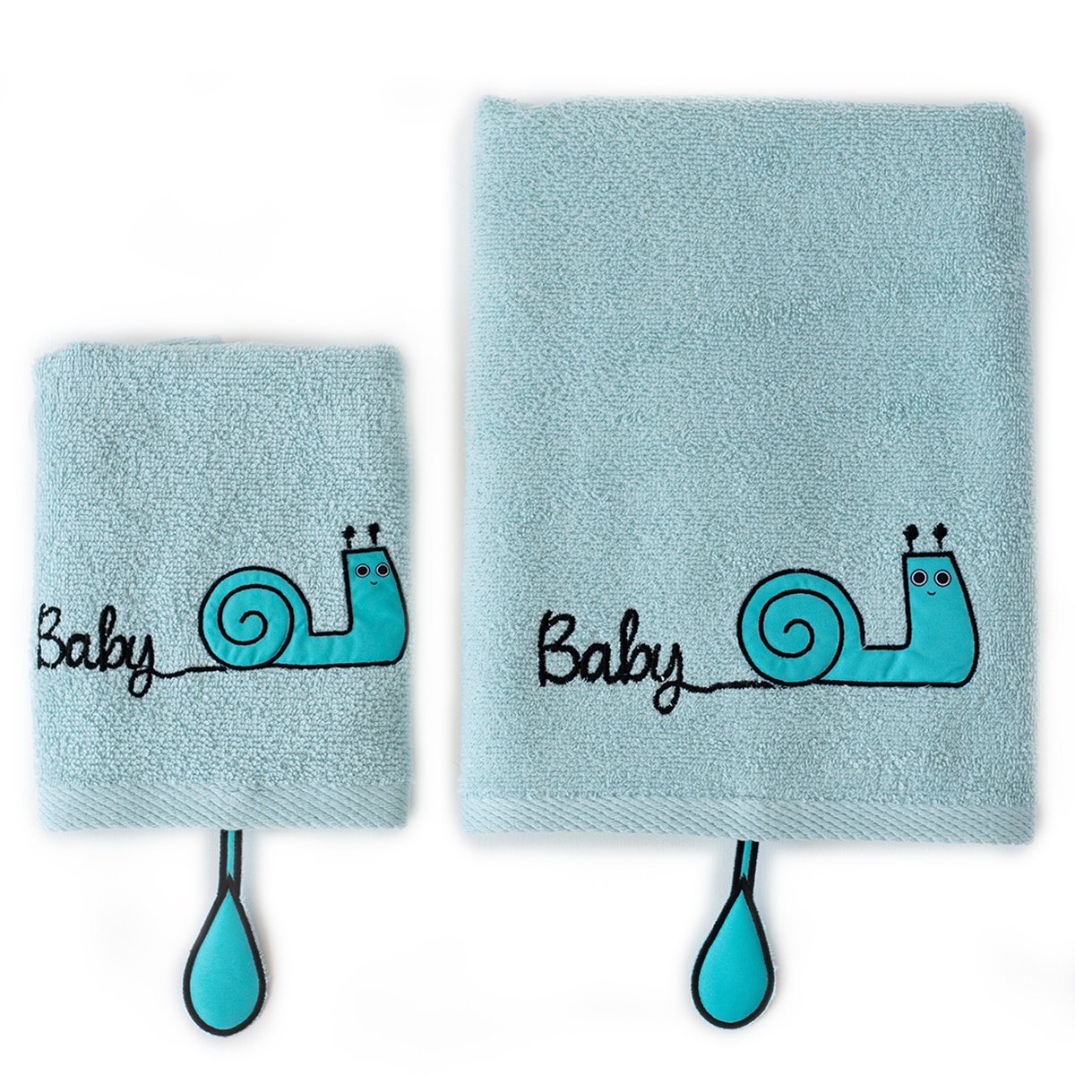 Milk & Moo Kids Hand Towel Set of 2 Sangaloz