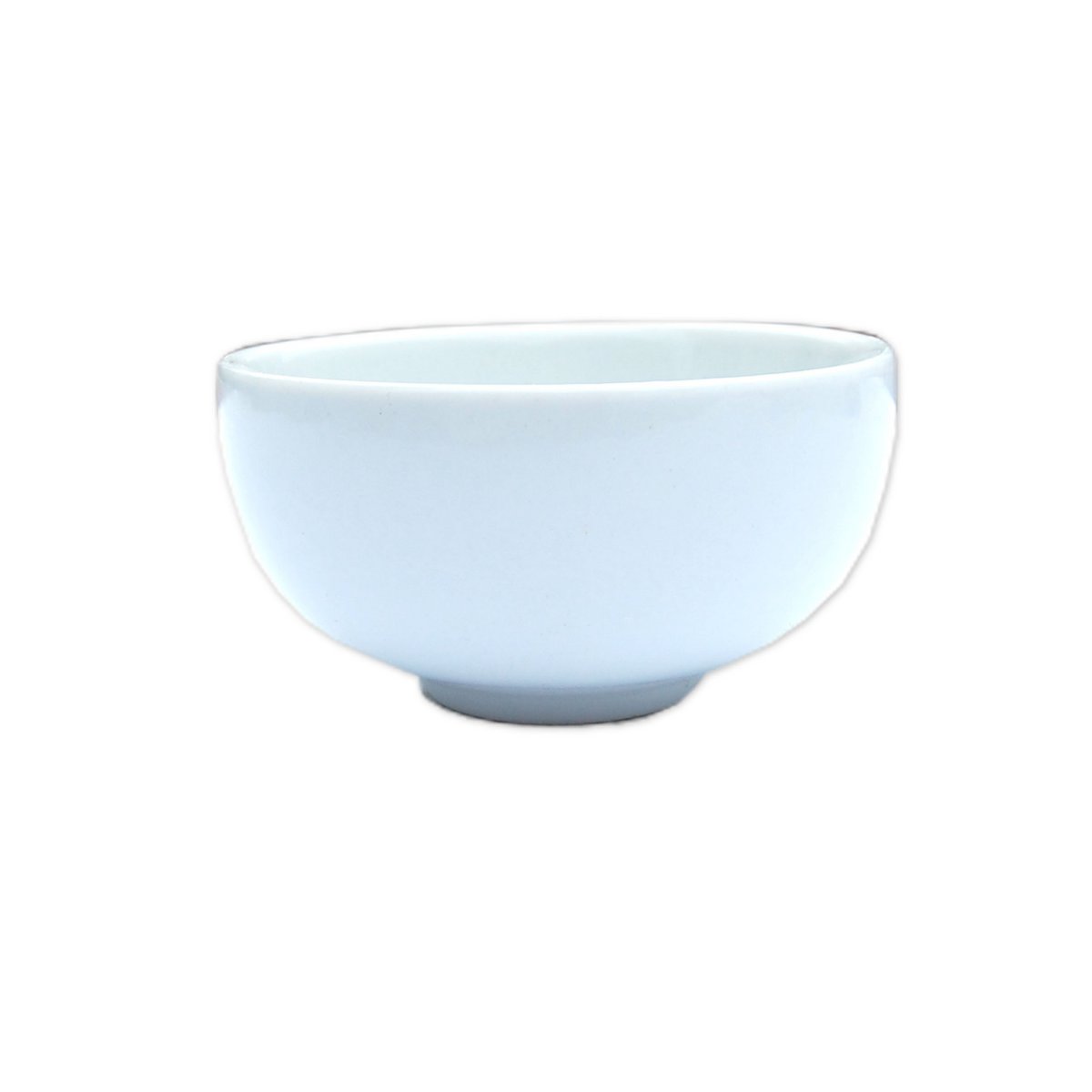 Shaving pot porcelain bowl white/round/ø 8.5 cm