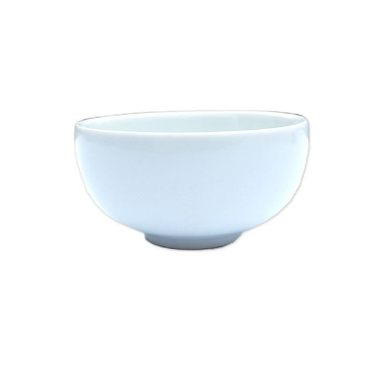Shaving pot porcelain bowl white/round/ø 8.5 cm
