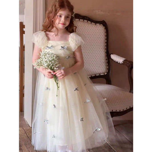 Bea Tulle Bow Detail Dress
