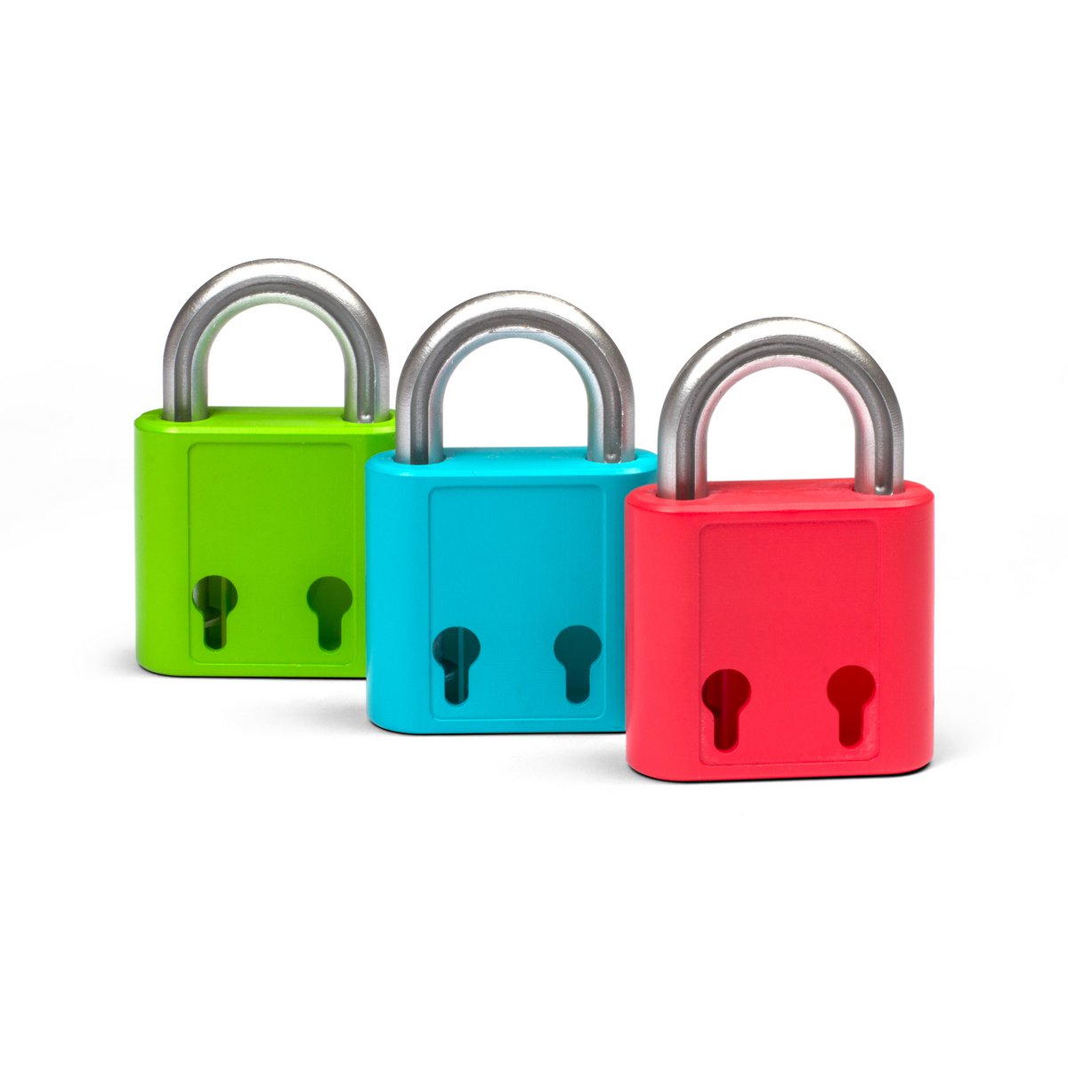 Wall hook padlock (set of 3)