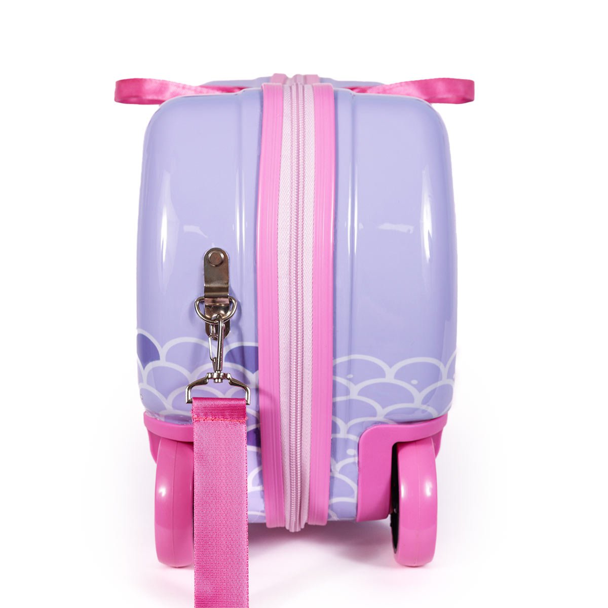 MILK&MOO Rideable Kids Suitcase Little Mermaid, Fun and Safe, 50kg/110Lb