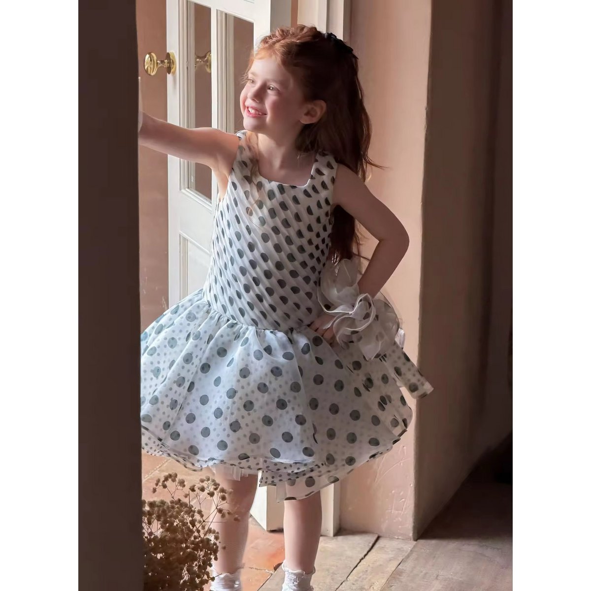 Abby Polka Dot Tulle Dress Set