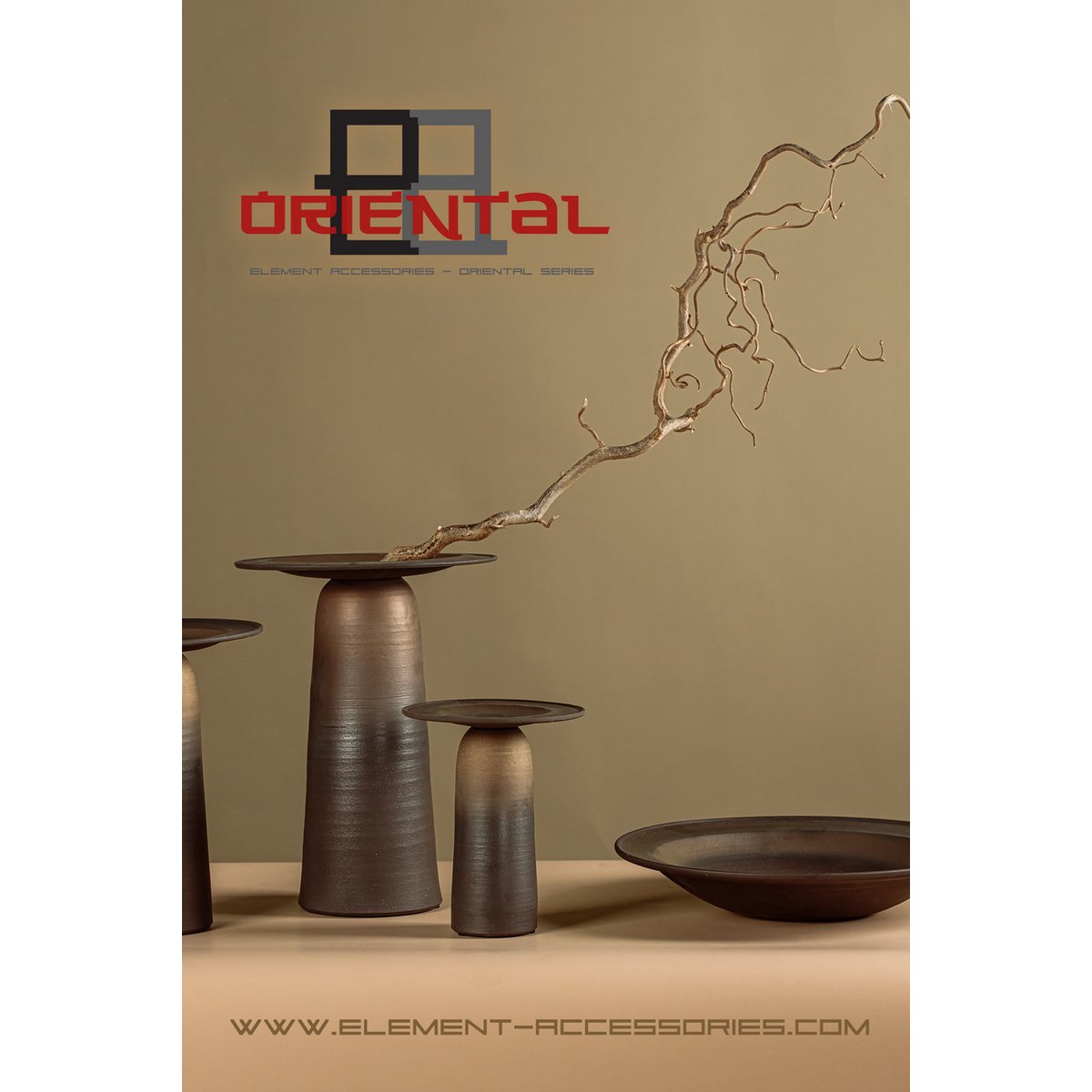 innovative design, NewModern ceramic vase East+West ULF20