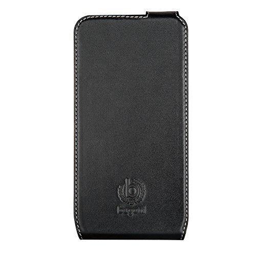 Bugatti FlipCase Rome - exclusive genuine leather case for Samsung Galaxy S4 [handmade | Magnetic clasp | logo embossing]