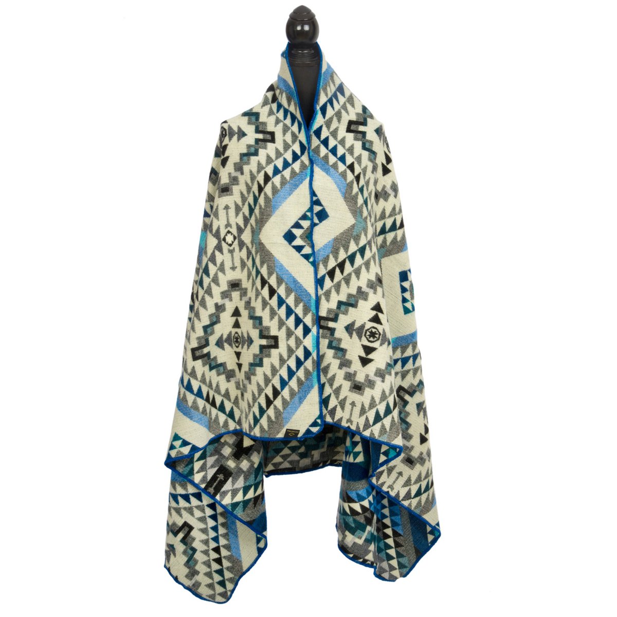 Ecuadorian alpaca mini blanket | native blanket | Mini Chimborazo Black