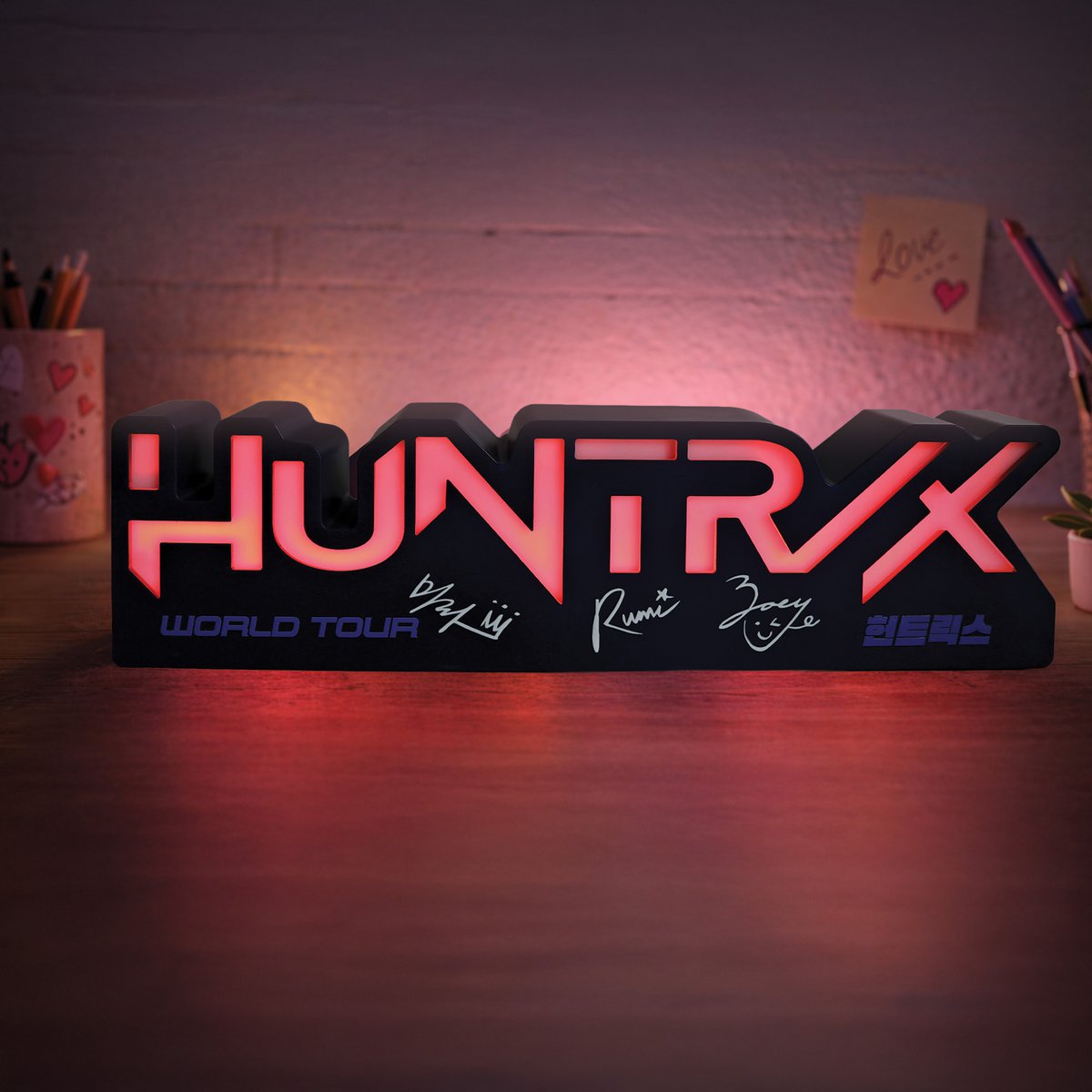 KPop Demon Hunters - Table Lamp - Huntr/x