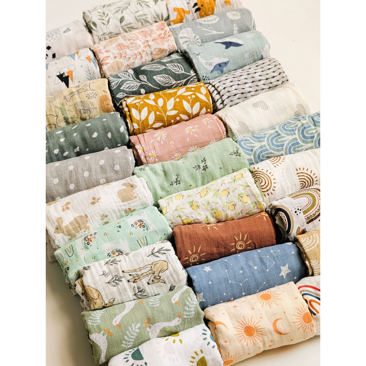 Livie Baby Swaddle / Blanket  (31 colours)