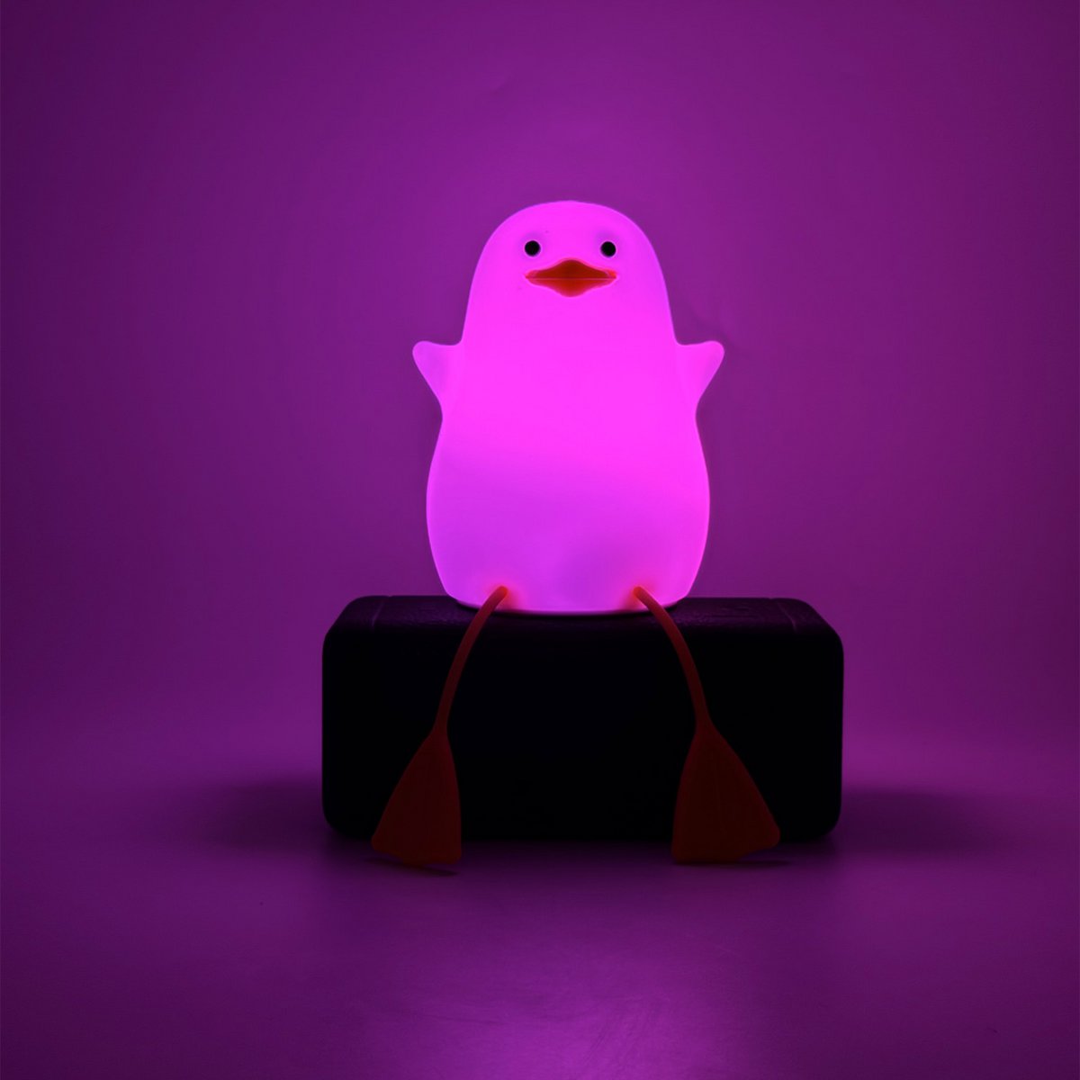 Mad Monkey - "Ducky Lamp" with 7 colors and timer function