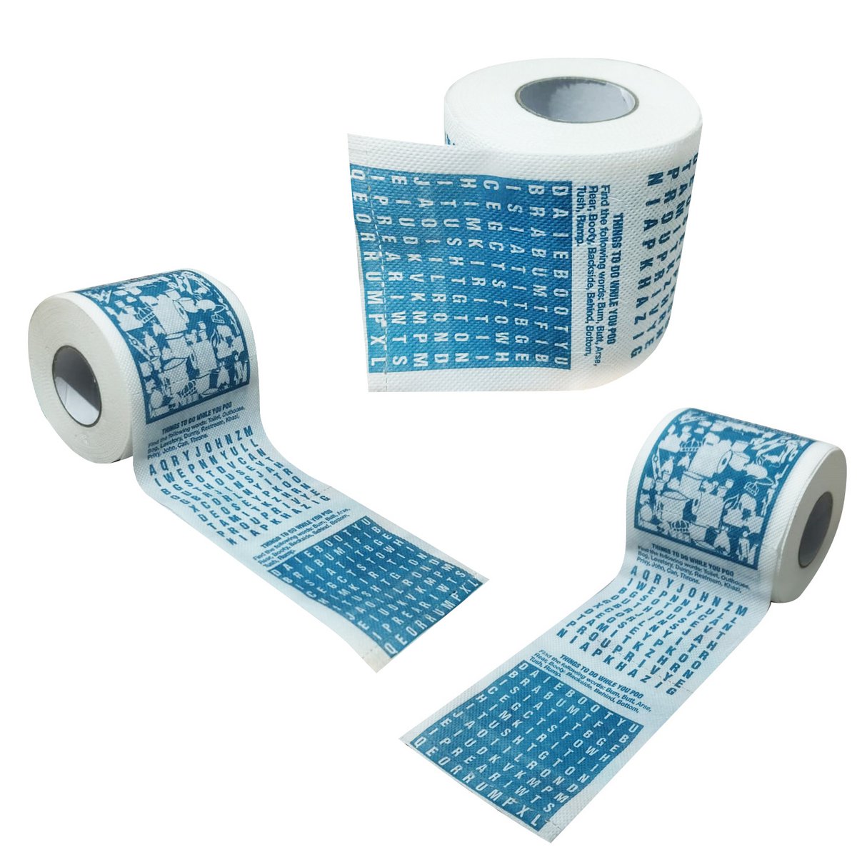 Mad Monkey - Toilettenpapier Things to do while you poo