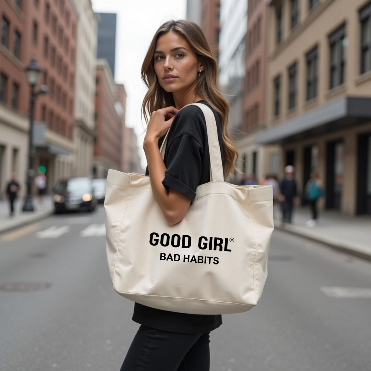 Tote Bag "GOOD GIRL BAD HABITS"