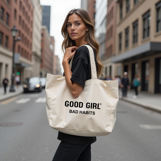 Tote Bag "GOOD GIRL BAD HABITS"