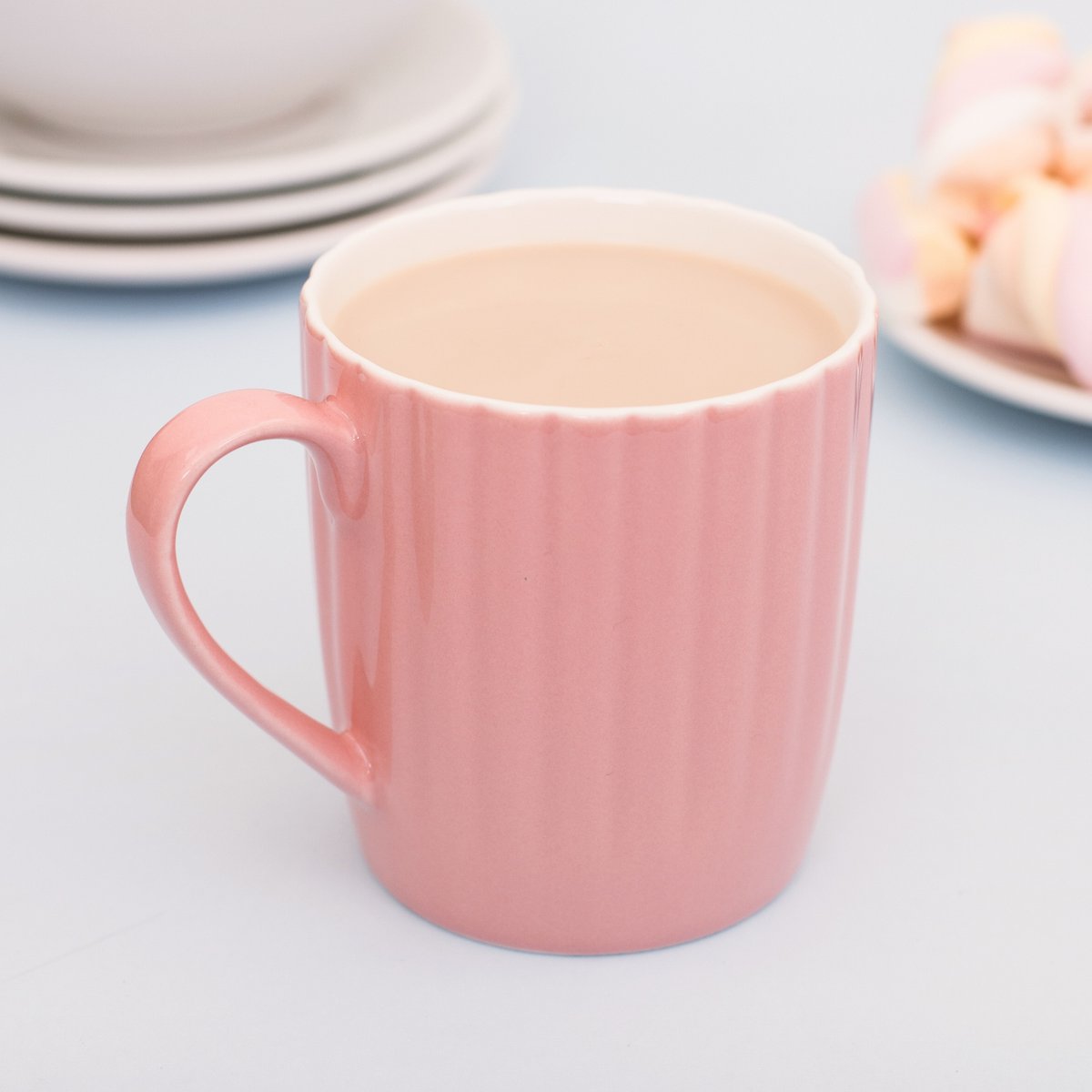 Pusheen Home - Mug with Sock - Pink Cupcake
