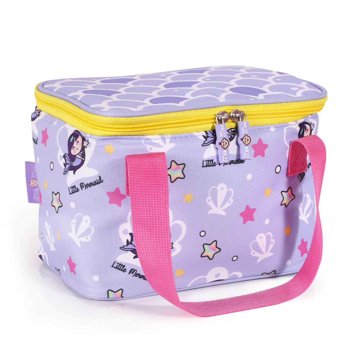 Milk&Moo Kids Lunch Bag, Cute Cooler Thermal Bag for Little Boys and Girls Little Mermaid