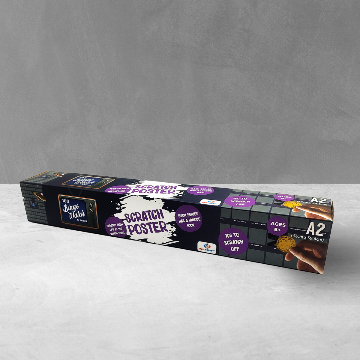 Mad Monkey - scratch picture top 100 series
