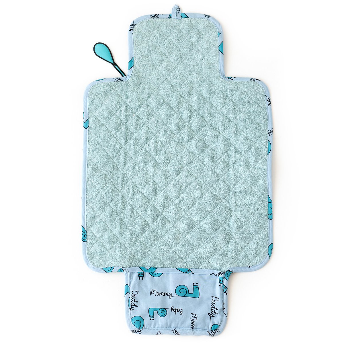 Milk&Moo Sangaloz Baby Changing Pad, Waterproof Portable Changing Pad Clutch