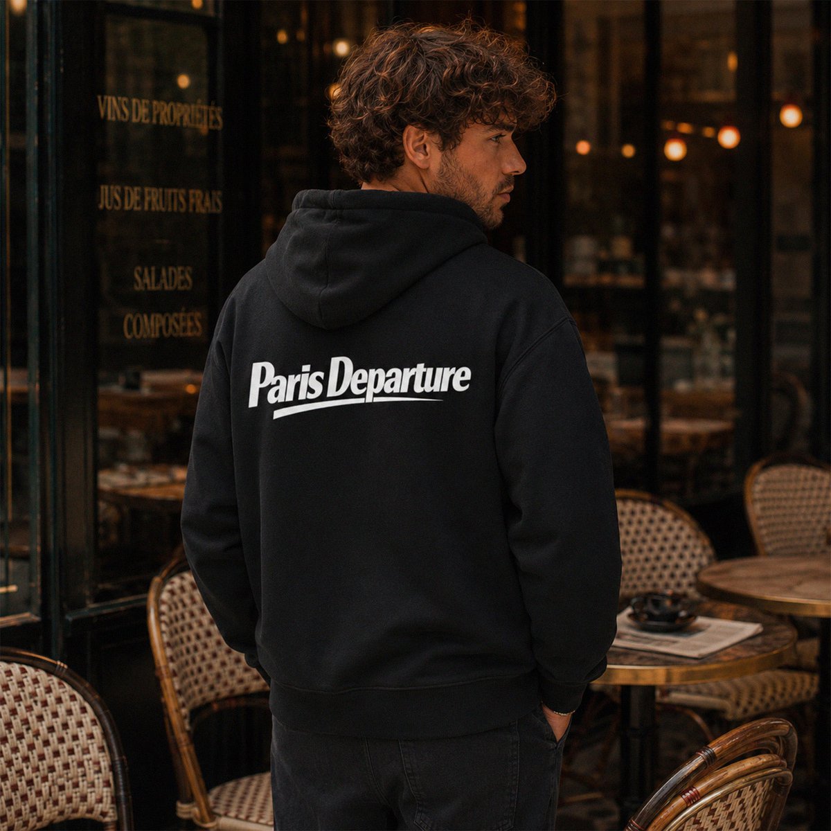 Paris Departure Hoodie — Beauséjour Orient Express