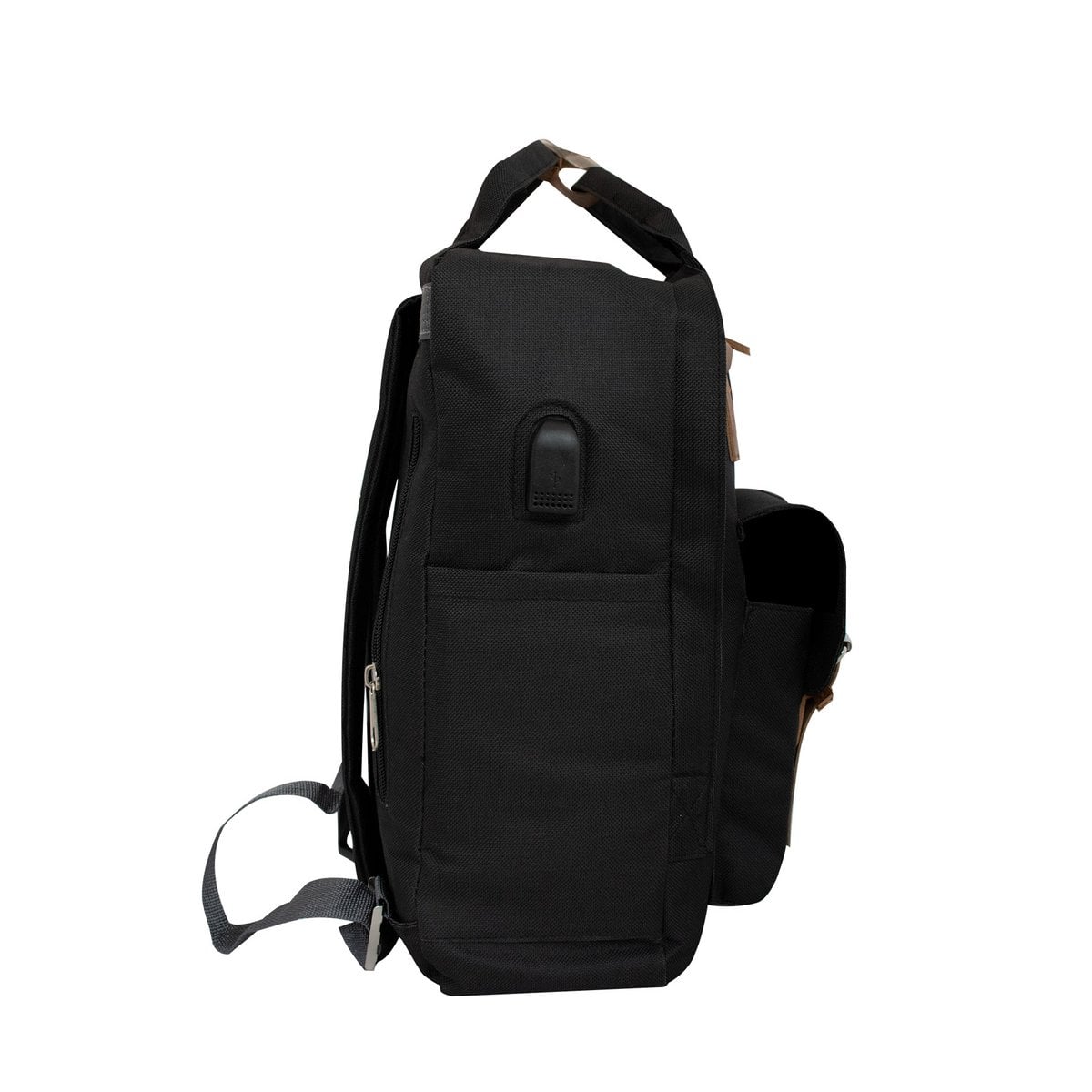 Biggdesign Dogs USB Laptop Backpack, 14” Laptop Compatible, Water-Resistant, Lightweight, Unisex, Black