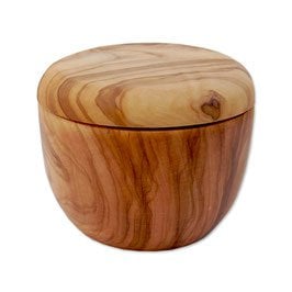 Urn for animals made of olive wood up to 1 kg live weight