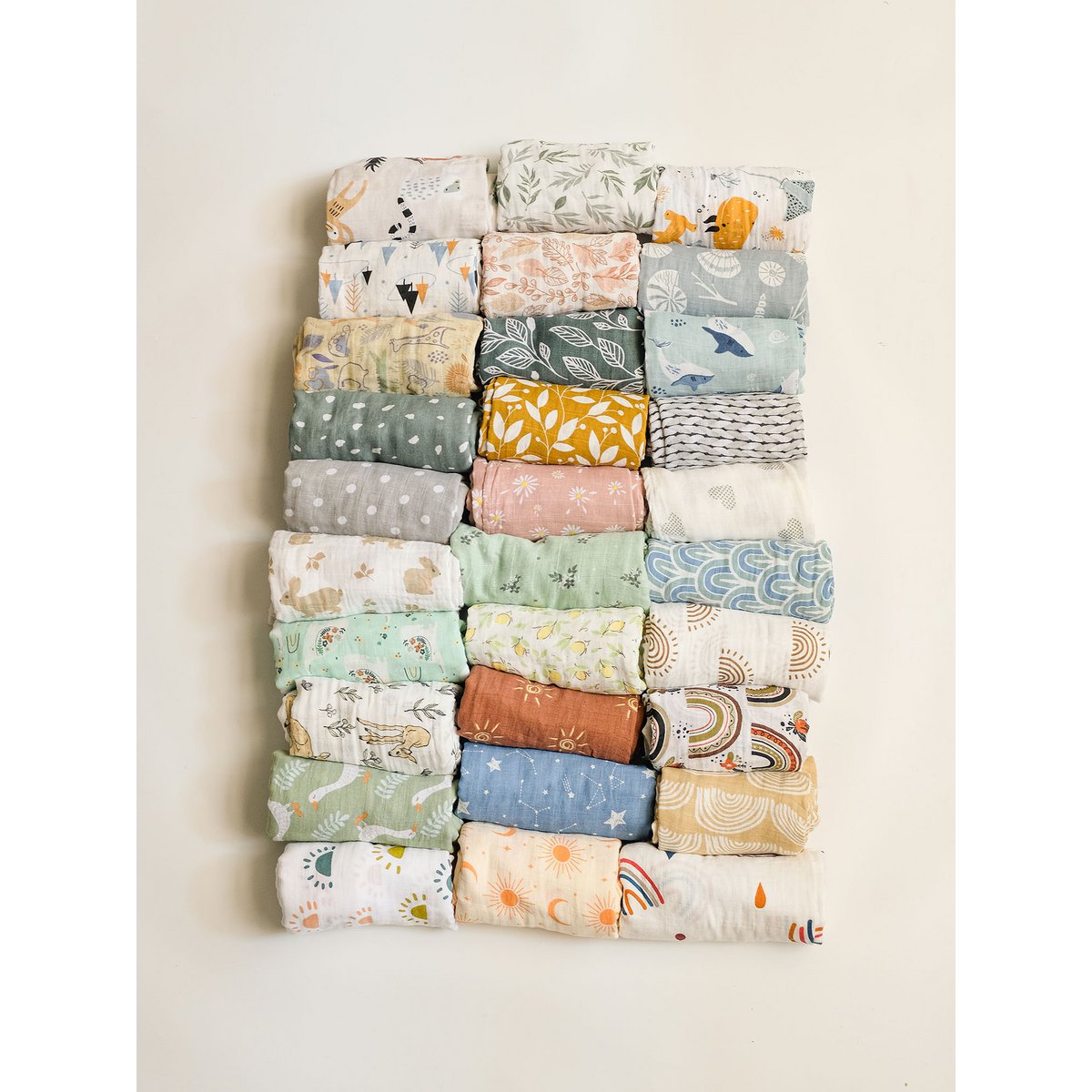 Livie Baby Swaddle / Blanket  (31 colours)