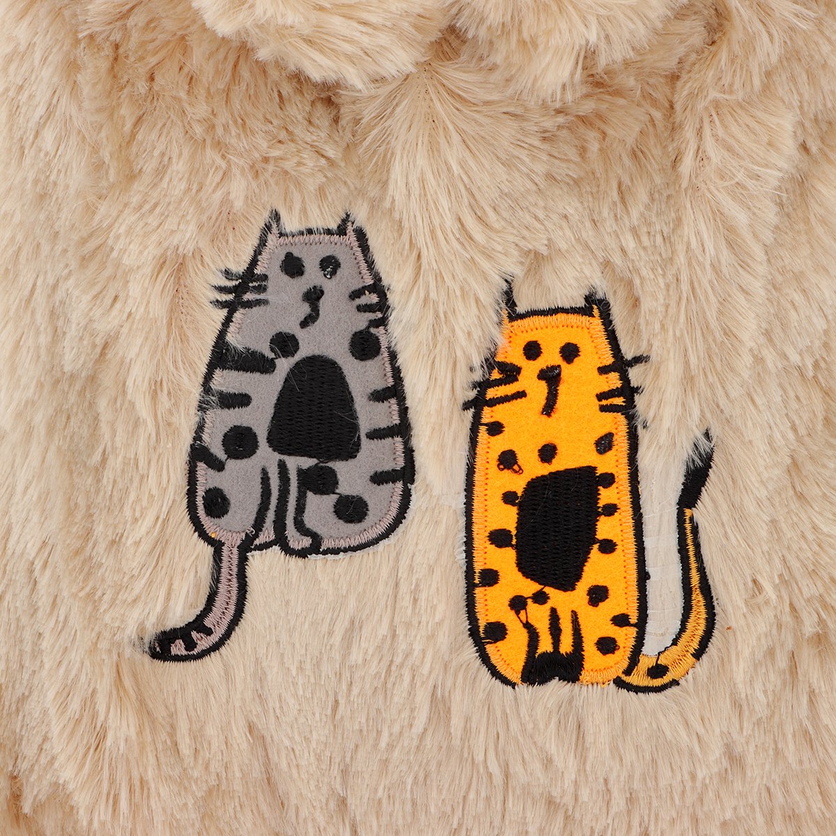 Biggdesign Cats Water Bottle with Soft Plush Cover 68 OZ