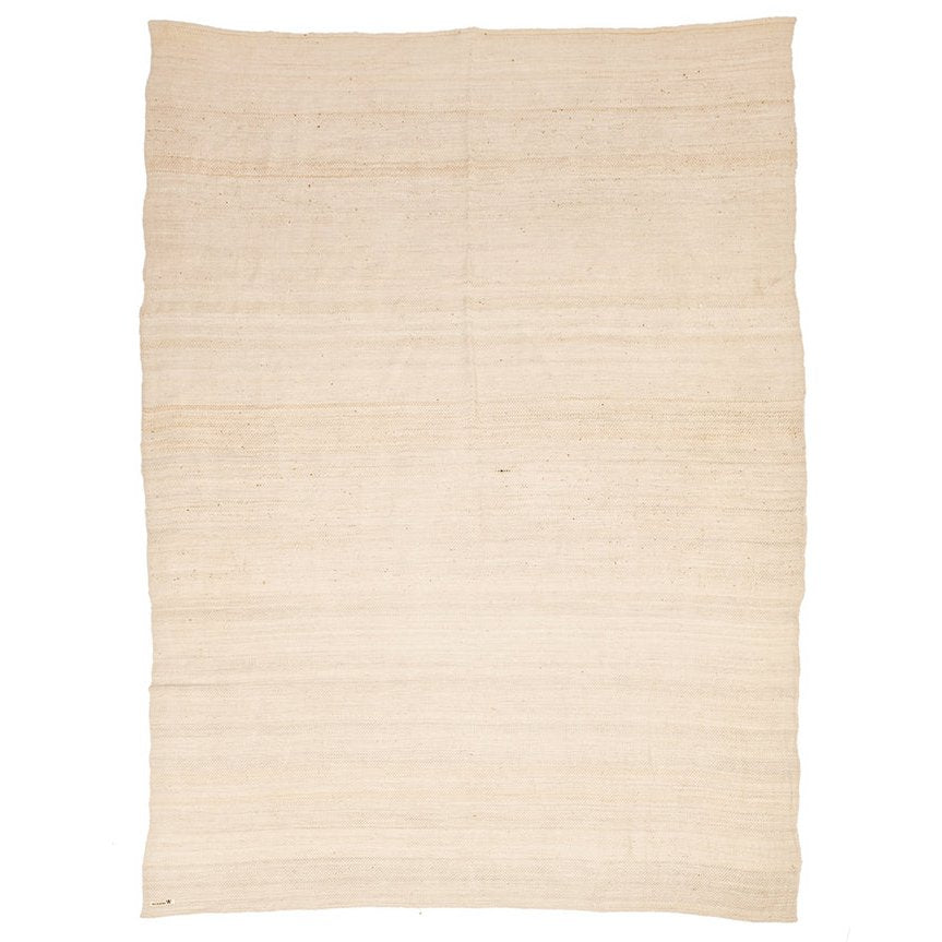 Baby Alpaca Blanket - 230cm x 160cm - Beige - Pure alpaca wool - Luxe & Sustainable - Handcrafted in Ecuador