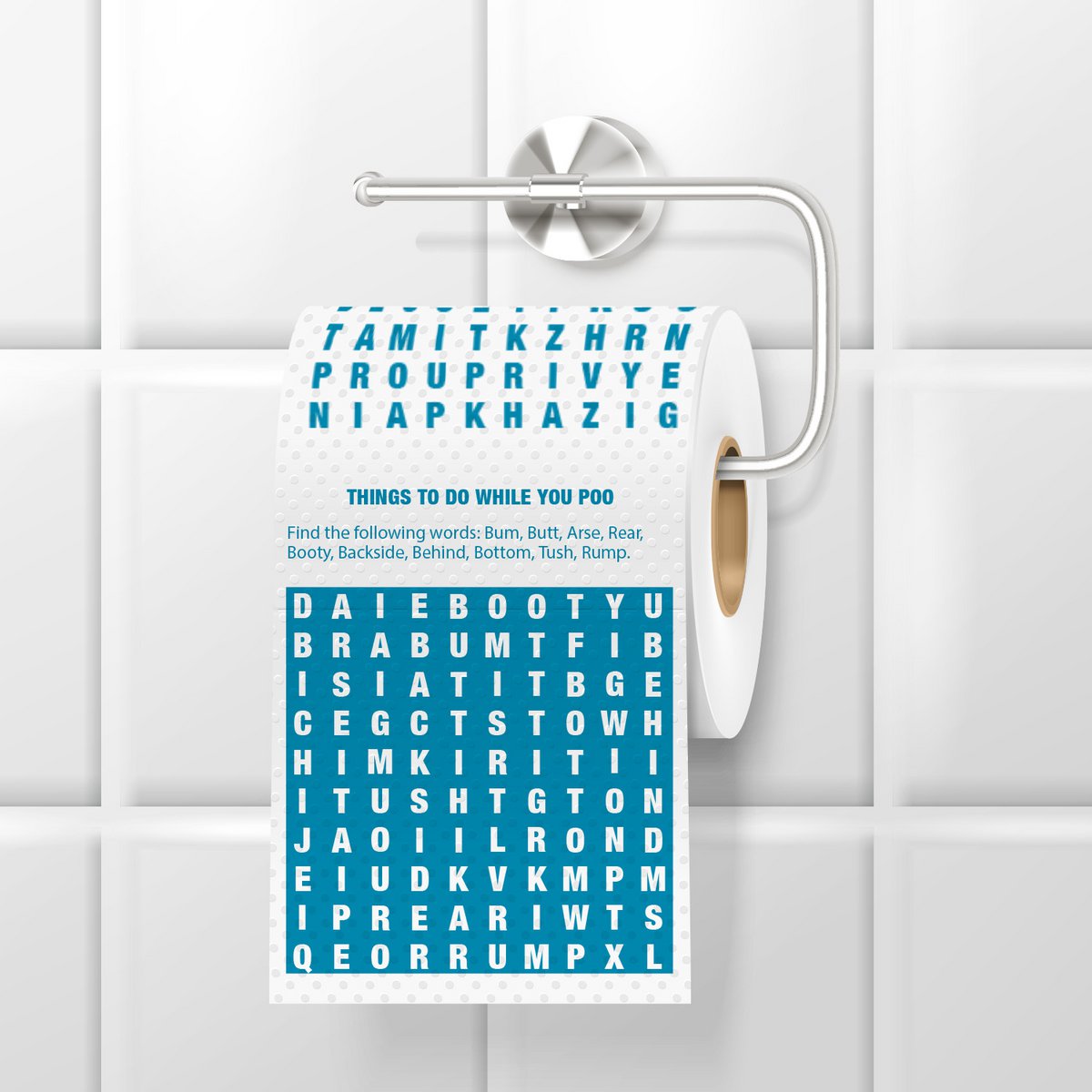Mad Monkey - Toilettenpapier Things to do while you poo