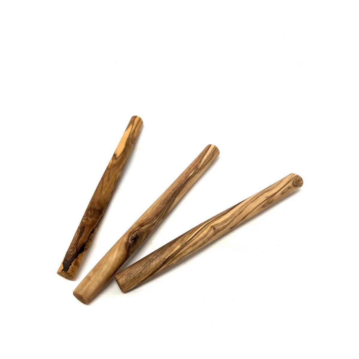 Olive wood chewing bones for small dogs or cats (set of 3)