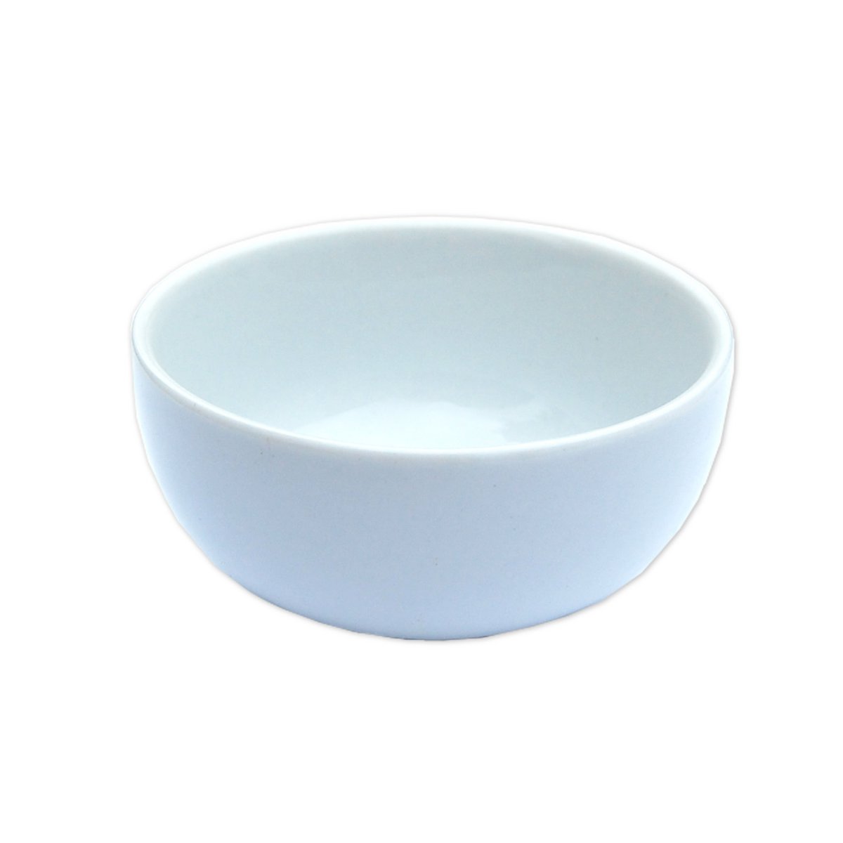 Shaving pot porcelain bowl white/round/ø 8.5 cm