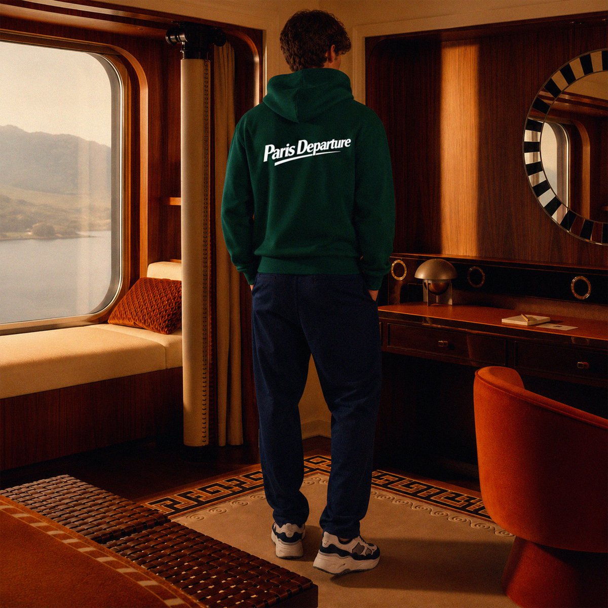 Paris Departure Hoodie — Beauséjour Orient Express