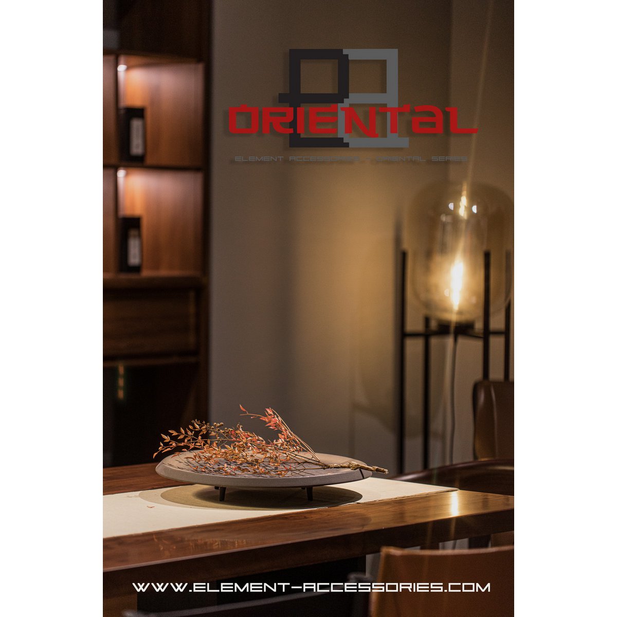 NewModern ceramic high-end big plate East+West OTA07