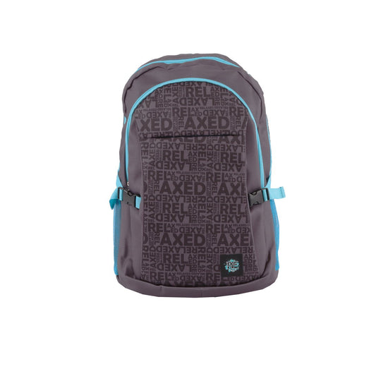 Biggdesign Moods Up Relaxed Unisex Laptop Backpack, Waterproof, 12.6x7.8x16.5 in, For School, Daily Use And Travel, Black