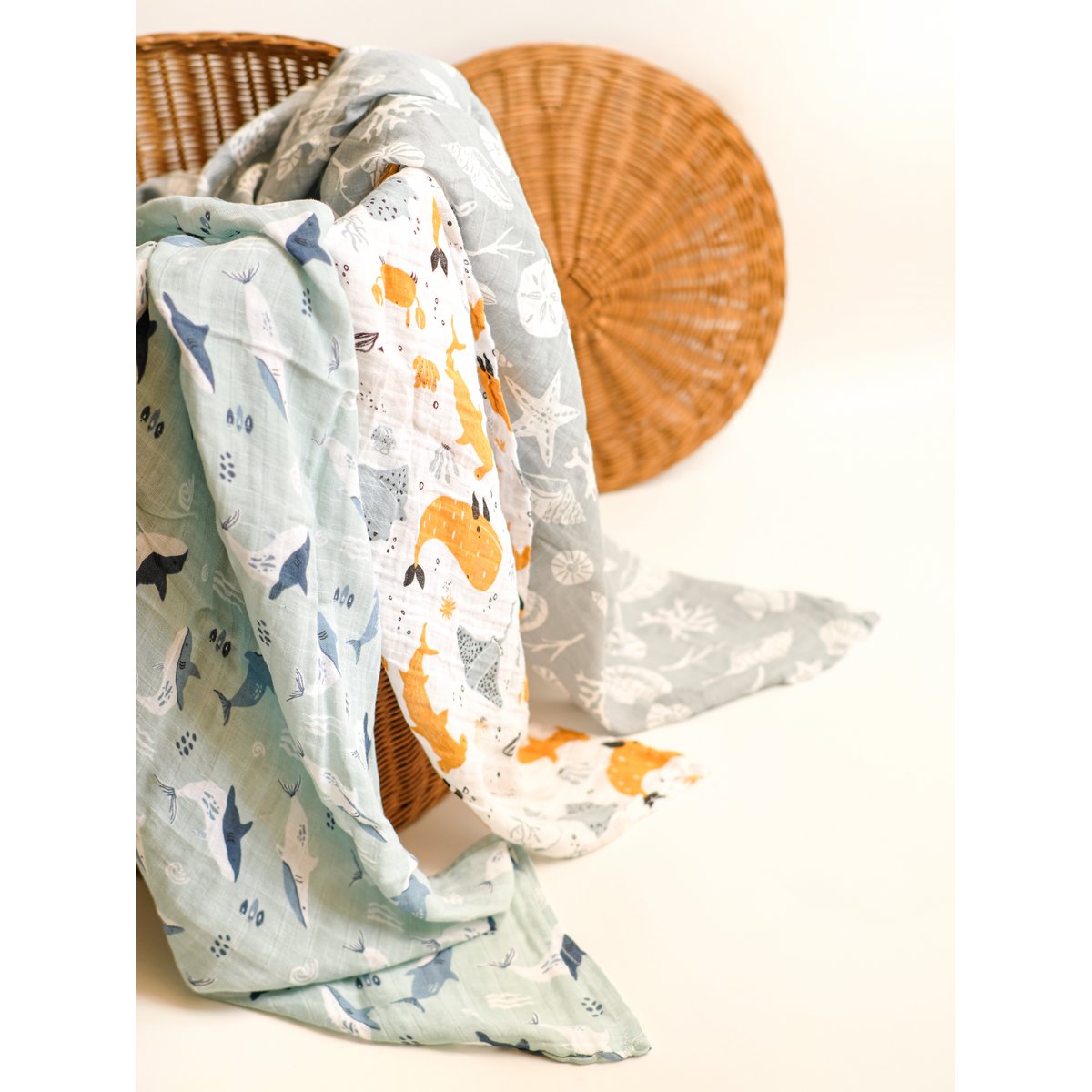 Livie Baby Swaddle / Blanket  (31 colours)