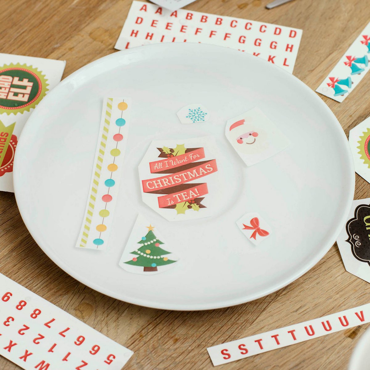 "Make a Christmas Mug" (incl. sticker)