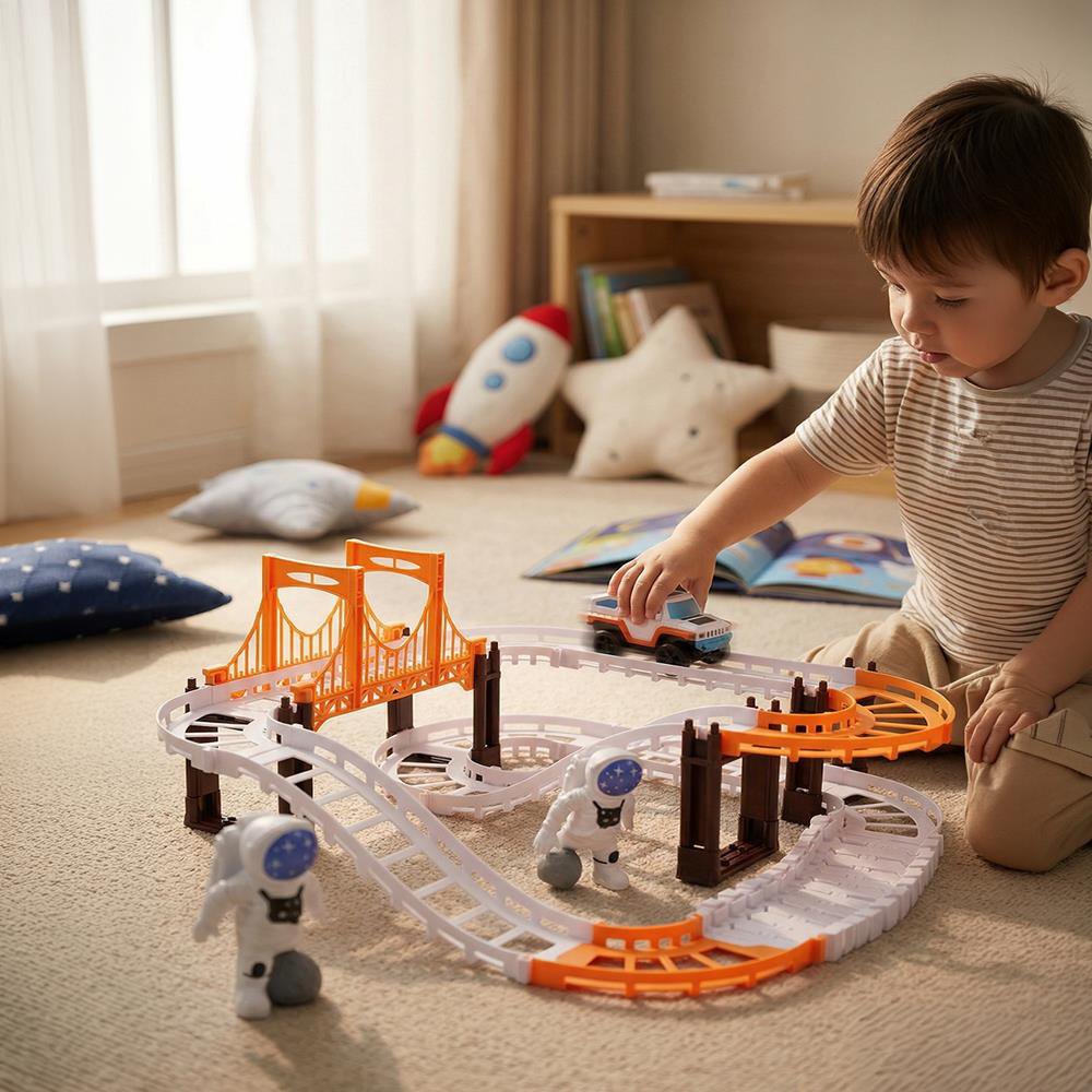 Ogi Mogi Toys Space Track and Vehicle Set