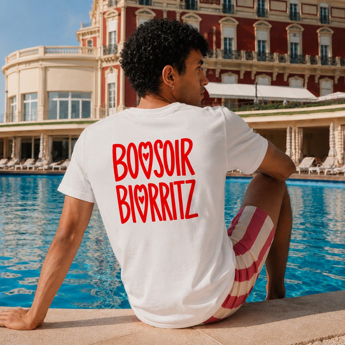 TShirt Good evening Biarritz