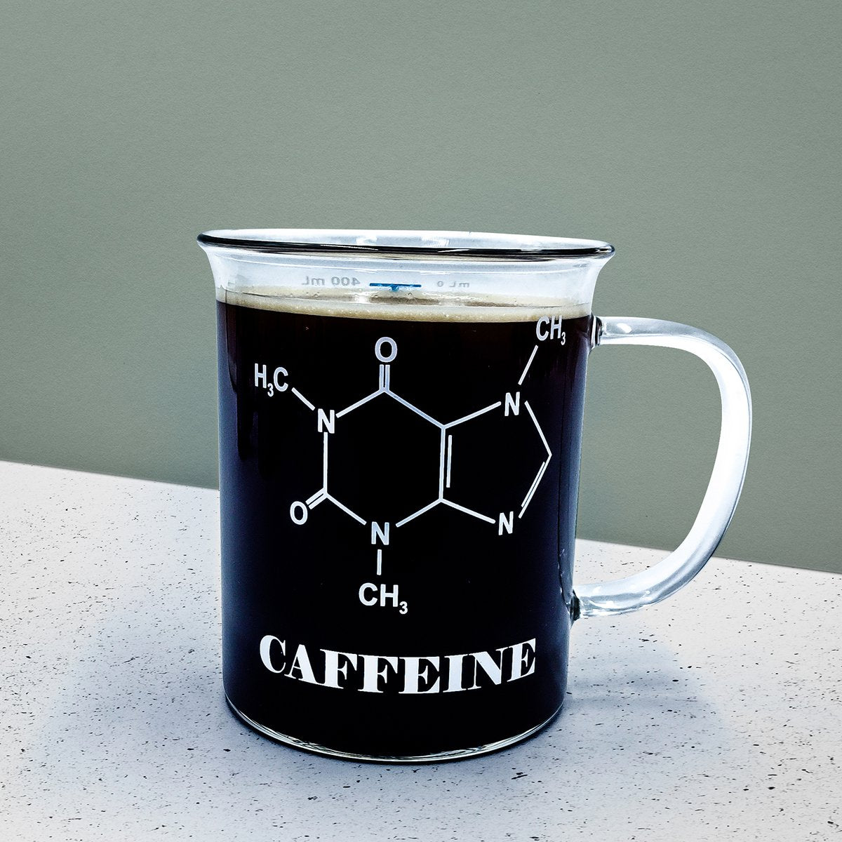 Mad Monkey - Chemistry Mug with caffeine formula