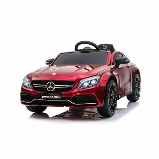 Elektroauto für Kinder Injusa Mercedes-Benz AMG C63, Rot, mit Beleuchtung