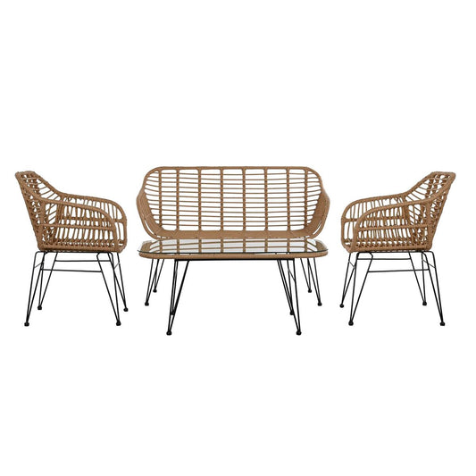 Set de Sofá y Mesa DKD Home Decor 116 x 60 x 80 cm