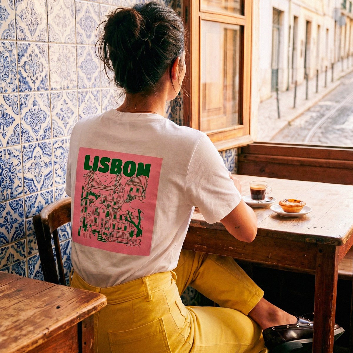 White Lisbon T-Shirt