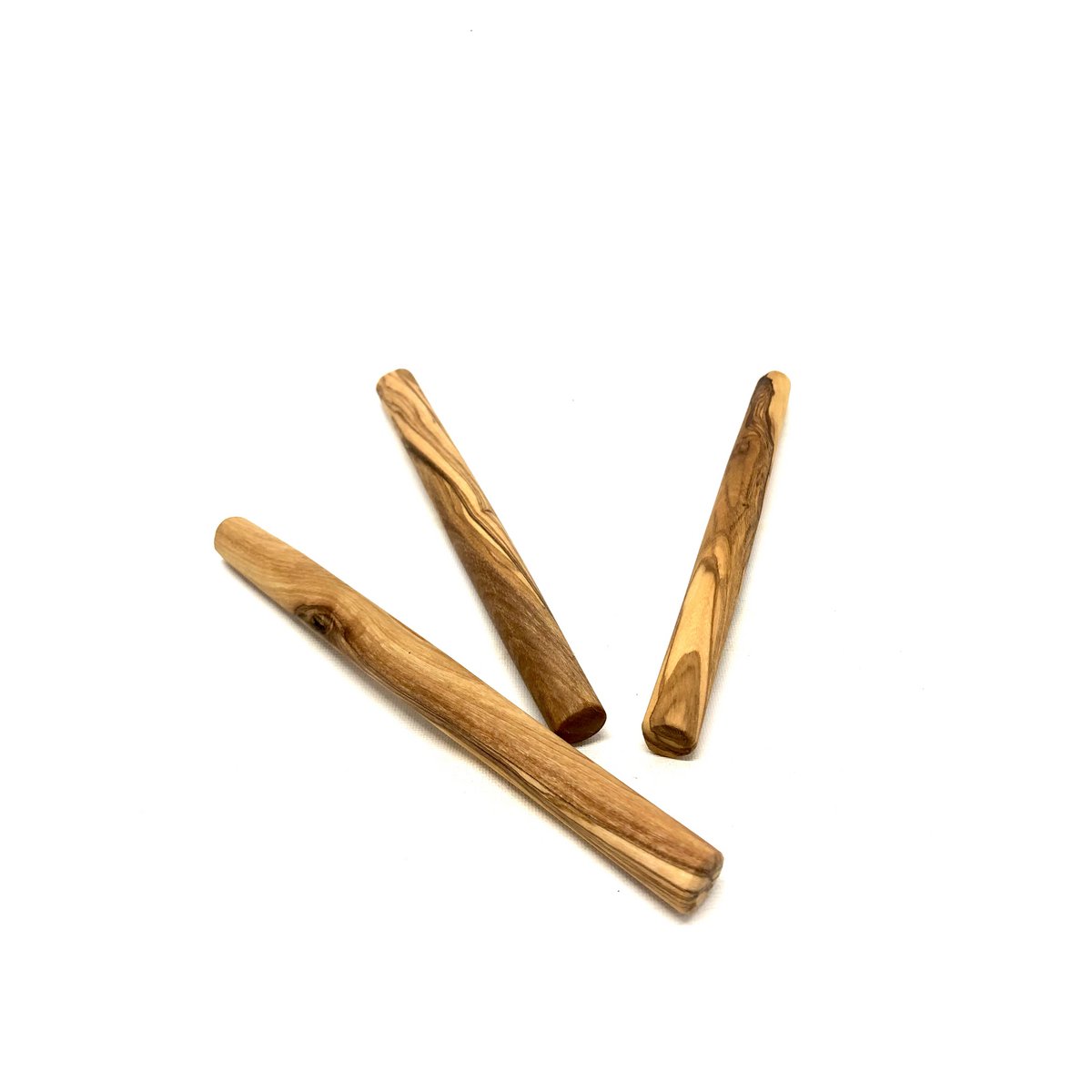 Olive wood chewing bones for small dogs or cats (set of 3)