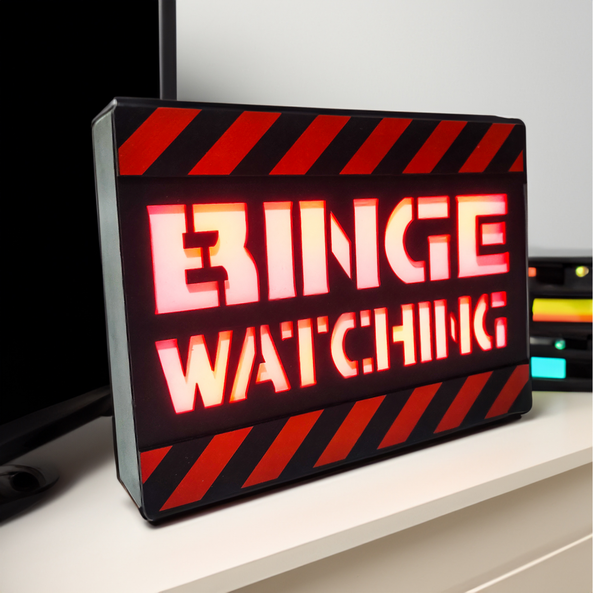 Mad Monkey - Binge Watching lamp, mood light