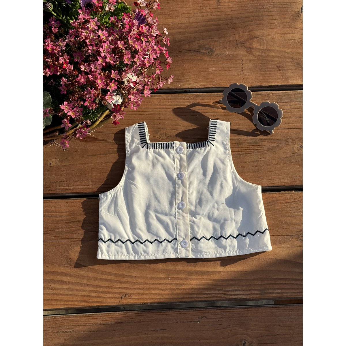 Lyra Flower Set Top & Skirt