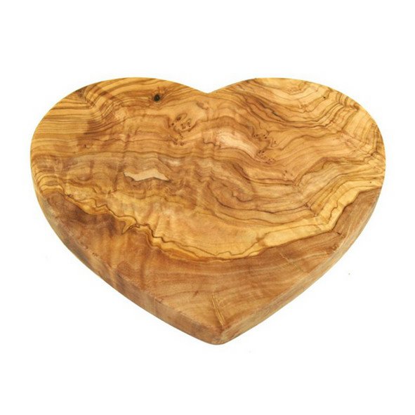 Heart-shaped breakfast board, great